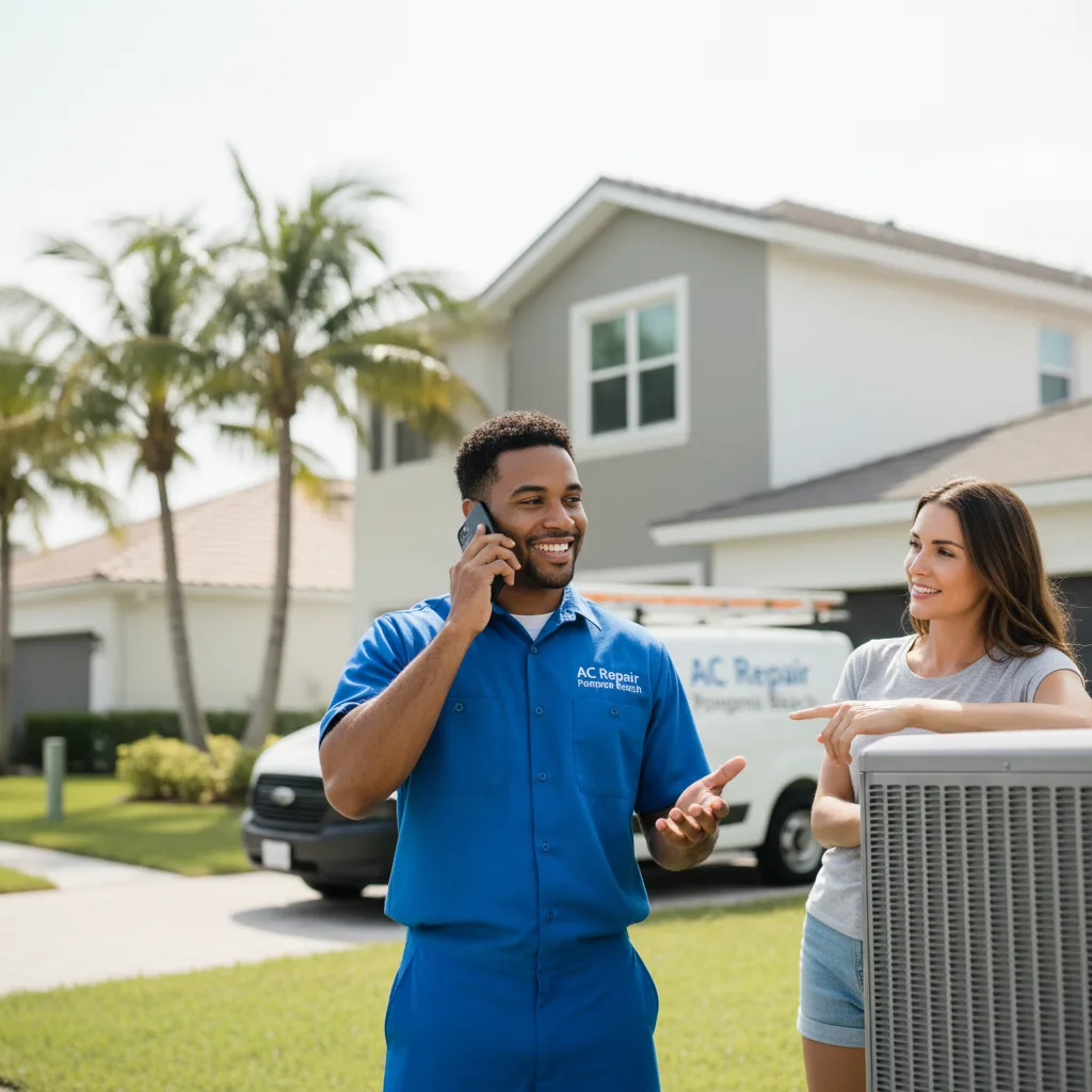 AC Repair Pompano Beach customer support in Clarksboro